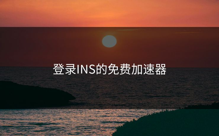 登录INS的免费加速器